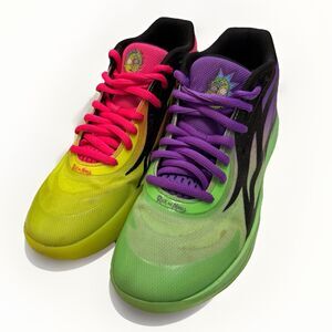 Puma LaMelo Melo 2 Ball MB.02 Rick and Morty 377411-02 Basketball Shoes Size 7.5